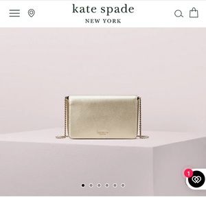 Authentic Kate Spade Sylvia Chain Wallet Crossbody